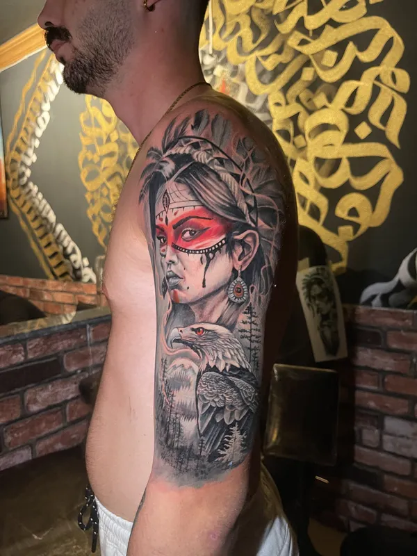 Didim dövme çalışması 3 — Feniks Tattoo