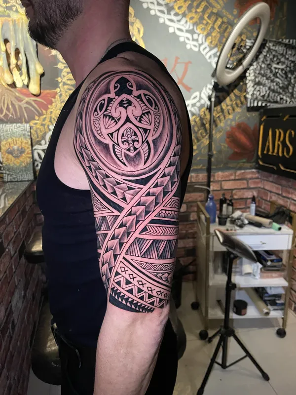 Didim dövme çalışması 4 — Feniks Tattoo