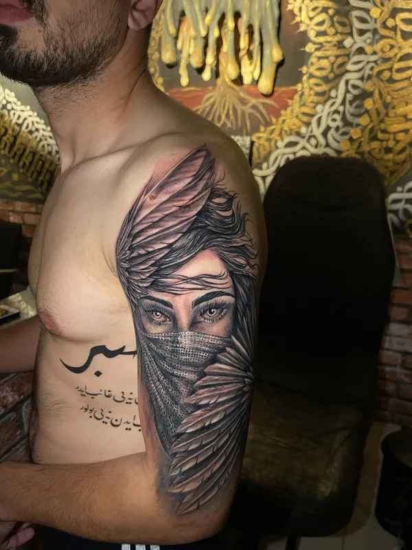 Didim dövme çalışması 8 — Feniks Tattoo